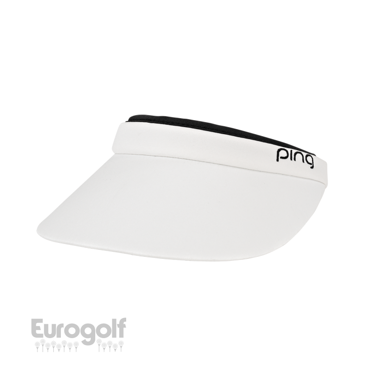 Ladies golf produit Visière Clip Visor Womens de Ping  Image n°3